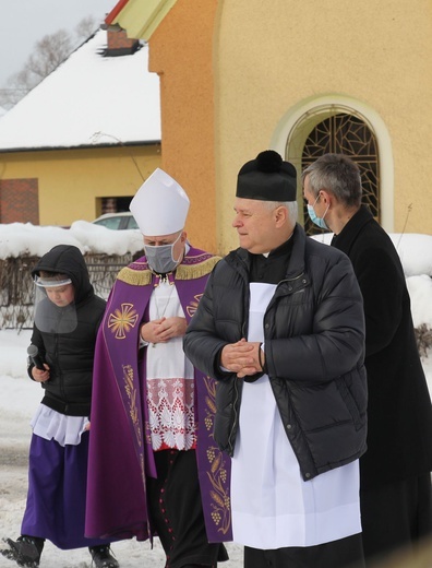 Ostatnie pożegnanie ks. Andrzeja Wolnego w Godziszce - 19 stycznia 2021 r.