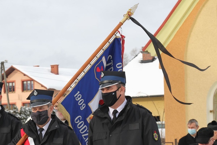 Ostatnie pożegnanie ks. Andrzeja Wolnego w Godziszce - 19 stycznia 2021 r.