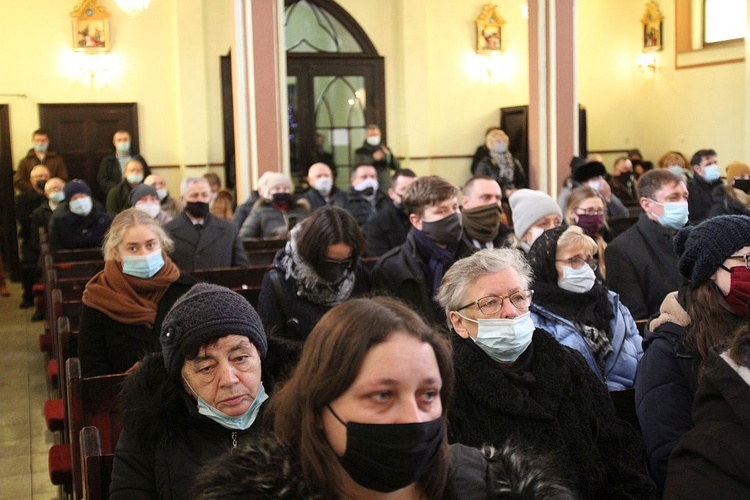 Ostatnie pożegnanie ks. Andrzeja Wolnego w Godziszce - 19 stycznia 2021 r.