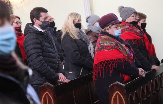 Ostatnie pożegnanie ks. Andrzeja Wolnego w Godziszce - 19 stycznia 2021 r.