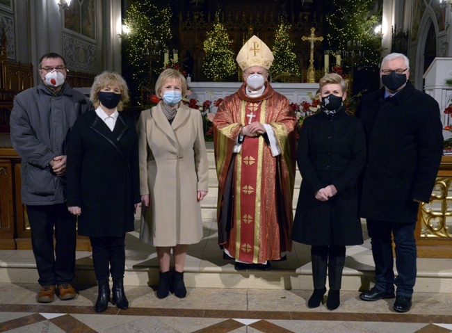 Podziękowanie i życzenia dla bp. Henryka Tomasika