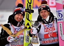 Kamil Stoch i Dawid Kubacki.