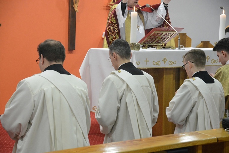 Rozesłanie diakonów na praktyki