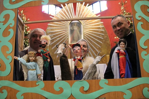 W Miliardowicach - kukiełkowe jasełka z kolędowaniem