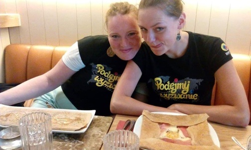 Wolontariuszki misyjne: Helena Kmieć i Mariola Kaźmierska 