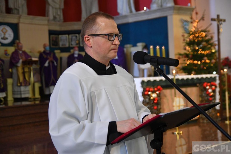 Zielona Góra. Msza żałobna w intencji śp. bp. Adama Dyczkowskiego 