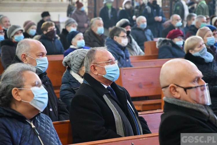 Zielona Góra. Msza żałobna w intencji śp. bp. Adama Dyczkowskiego 