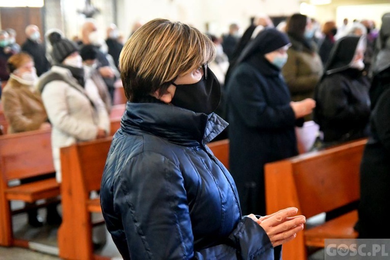 Zielona Góra. Msza żałobna w intencji śp. bp. Adama Dyczkowskiego 