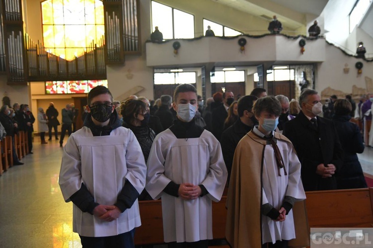 Zielona Góra. Msza żałobna w intencji śp. bp. Adama Dyczkowskiego 