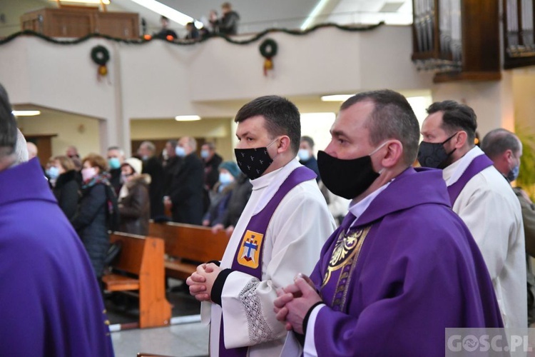 Zielona Góra. Msza żałobna w intencji śp. bp. Adama Dyczkowskiego 