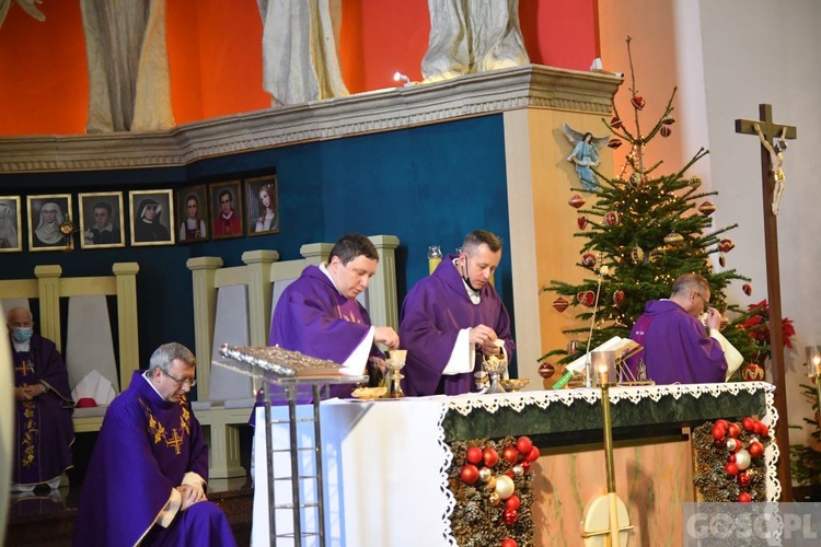 Zielona Góra. Msza żałobna w intencji śp. bp. Adama Dyczkowskiego 