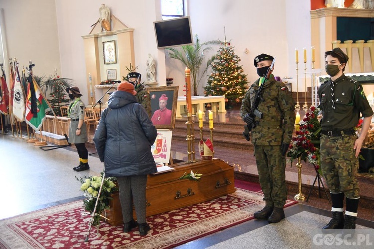 Zielona Góra. Msza żałobna w intencji śp. bp. Adama Dyczkowskiego 