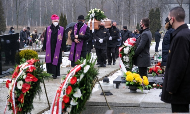 Erwin Sówka spoczął na cmentarzu w Katowicach-Janowie