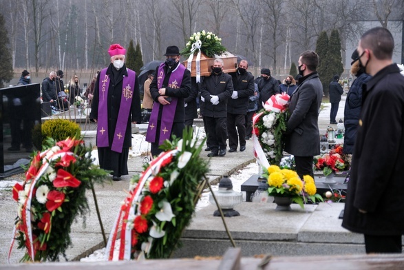 Erwin Sówka spoczął na cmentarzu w Katowicach-Janowie
