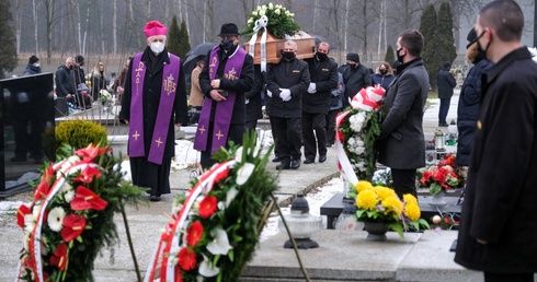 Erwin Sówka spoczął na cmentarzu w Katowicach-Janowie