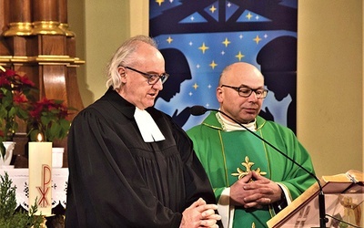 W żyrardowskiej parafii z katolikami i luteranami modlili się ks. Domański i ks. Radacz.