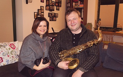 Anna i Michał tęsknili za muzykowaniem na chwałę Pana.