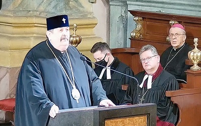 Prawosławny arcybiskup Abel przypomniał, że uczestnictwo w liturgii online nie jest tym samym, co wspólna obecność w przestrzeni sakralnej.