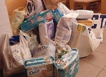 	Zebrane artykuły higieniczne trafią do placówki w Jaszkotlu.