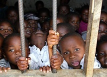 Dzieci w jednym z afrykańskich sierocińców.