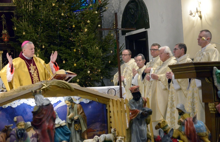 Mszy św. w kościele pw. św. Stanisława przewodniczył bp Piotr Turzyński.