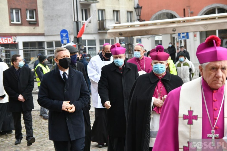 ​Ostatnie pożegnanie biskupów Adama Dyczkowskiego i Antoniego Stankiewicza