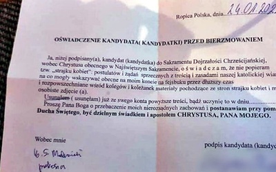 Oświadczenie Kurii Diecezjalnej w Rzeszowie ws. bierzmowania w Ropicy Polskiej