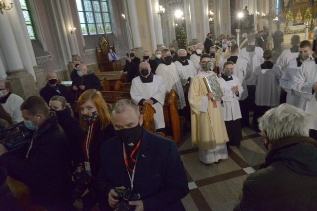 Ingres bp. Marka Solarczyka do radomskiej katedry