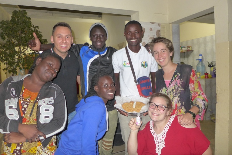 Paweł w Senegalu