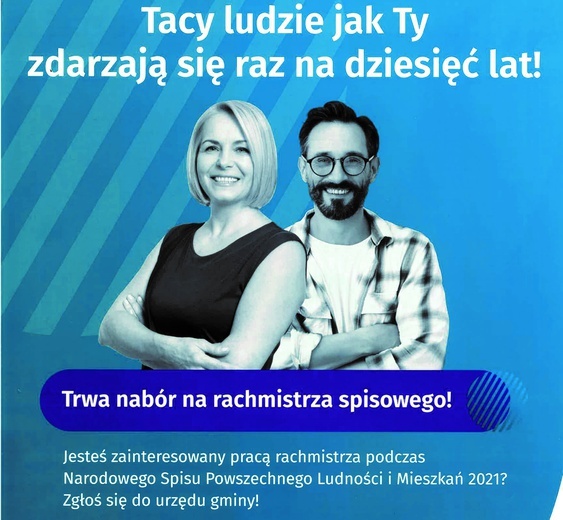 Nabór kandydatów na rachmistrza spisowego