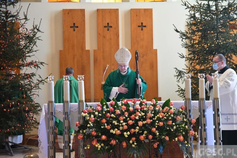 Odsłonięcie pamiątkowej tablicy poświęconej śp. ks. Józefowi Kocołowi