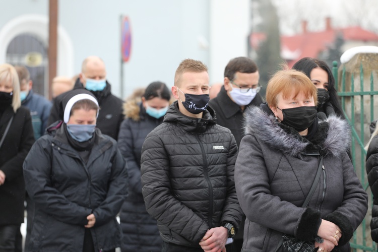 Pogrzeb ks. Krzysztofa Lacha w Pruchnej