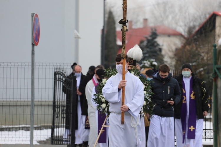 Pogrzeb ks. Krzysztofa Lacha w Pruchnej