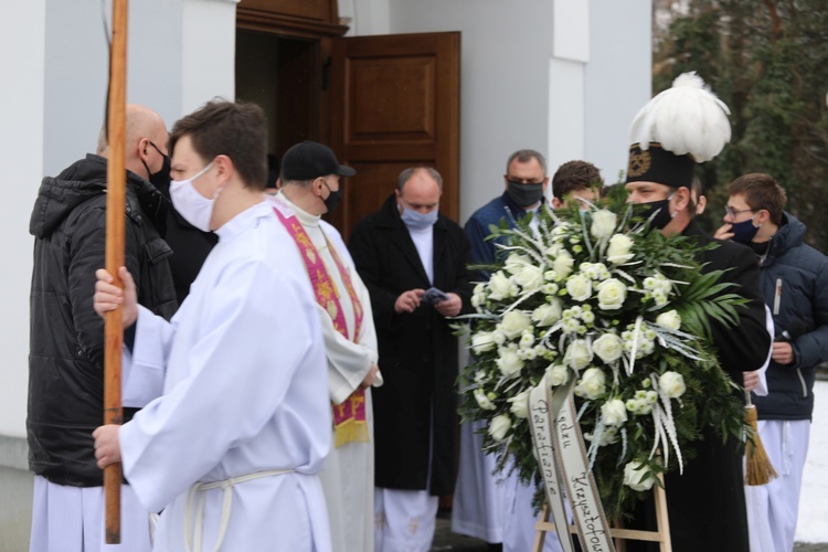 Pogrzeb ks. Krzysztofa Lacha w Pruchnej