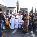 Kolędnicy, akordeoniści i heligoniści w Zakliczynie