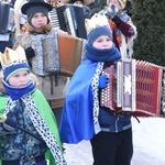 Kolędnicy, akordeoniści i heligoniści w Zakliczynie