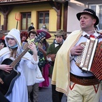 Kolędnicy, akordeoniści i heligoniści w Zakliczynie