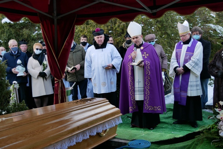 Pogrzeb śp. ks. kan. Kazimierza Szwabego