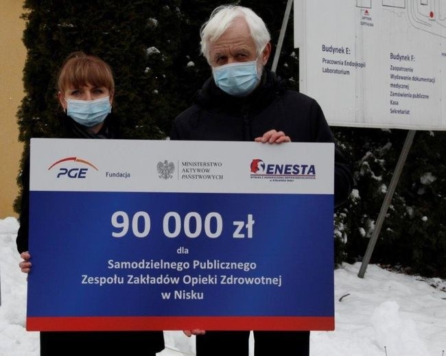 Darowizna pomoże w zakupie medycznego sprzętu.