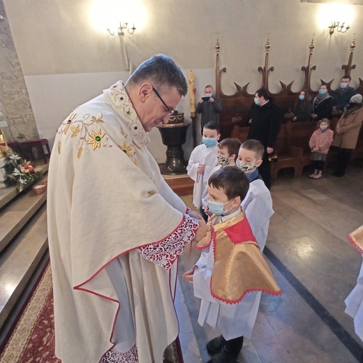 Nowi ministranci u św. Małgorzaty