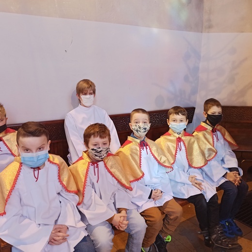 Nowi ministranci u św. Małgorzaty