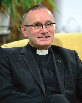 ▲	– Świętemu Tomaszowi zależało, aby Kościół pokazał swoje prawdziwe oblicze – mówi ks. dr Sławomir Małkowski.