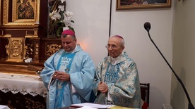 Mszy św. w intencji bp. Bobowskiego przewodniczył bp Leszek Leszkiewicz.