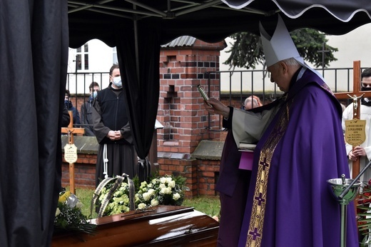 Pogrzeb śp. o. prof. Hugolina Langkammera OFM 