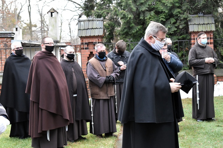 Pogrzeb śp. o. prof. Hugolina Langkammera OFM 