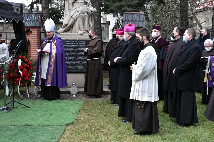 Pogrzeb śp. o. prof. Hugolina Langkammera OFM 