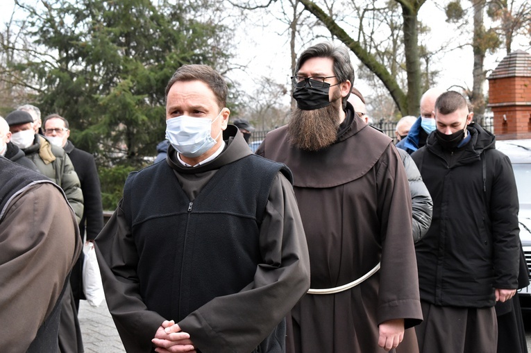 Pogrzeb śp. o. prof. Hugolina Langkammera OFM 