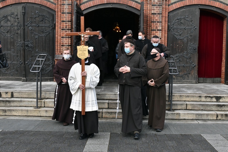 Pogrzeb śp. o. prof. Hugolina Langkammera OFM 