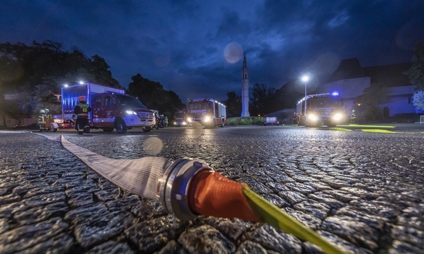 Ukraina: Pożar w szpitalu dla pacjentów z Covid-19