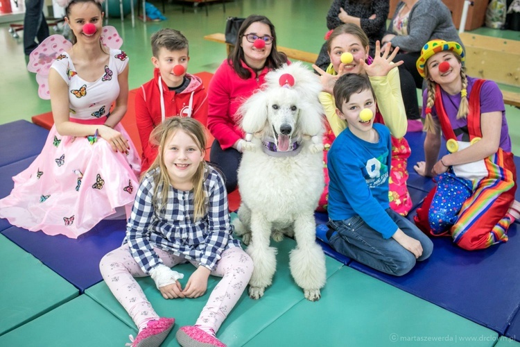 Opolski Dr Clown blisko chorych